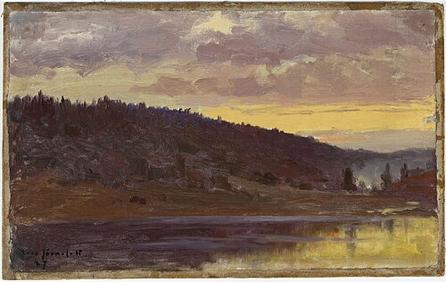 After Sunset, 1887, Eero Järnefelt