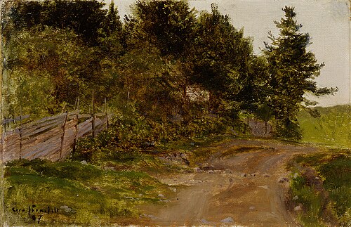 Path in the Forest, 1887, Eero Järnefelt