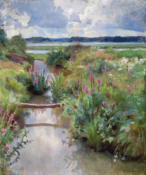 Blooming Summer, 1918, Eero Järnefelt