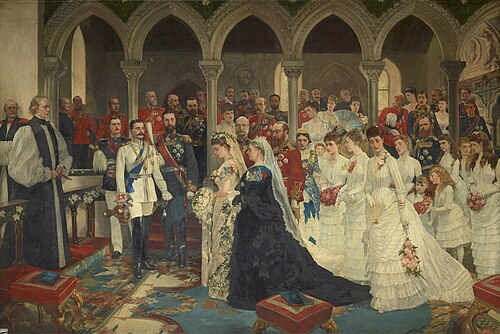 The Marriage of Princess Beatrice, 23rd July 1885., 1886, Richard Caton Woodville