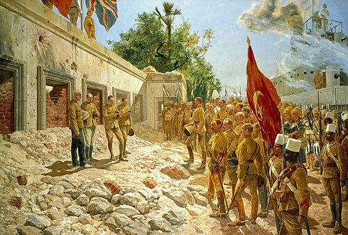 The Memorial Service for General Gordon, 4 September 1898, 1899, Richard Caton Woodville