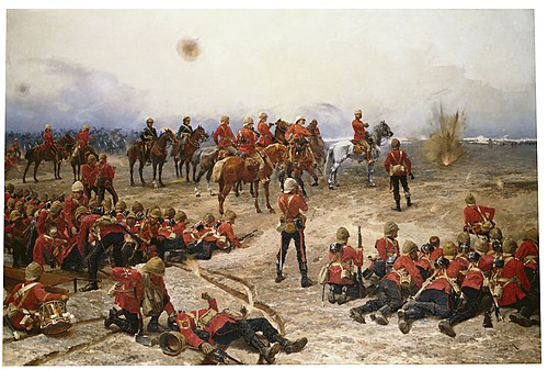 The Guards at Tel-el-Kebir, 13 September 1882, 1884, Richard Caton Woodville