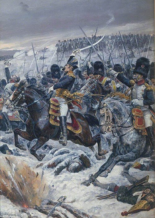 Marshal Ney at Eylau, 1913, Richard Caton Woodville