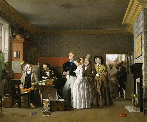 The Sailor’s Wedding, 1852, Richard Caton Woodville