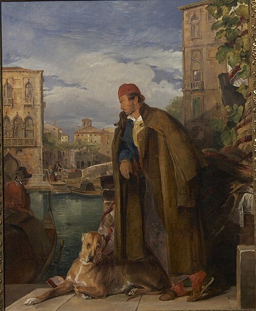 A Gondolier, Venice, 1835, John Frederick Lewis