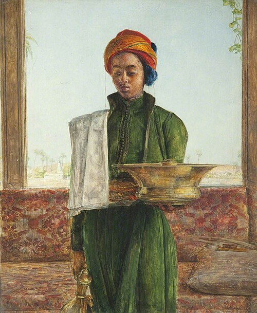 The Attendant on the Bath, 1854, John Frederick Lewis