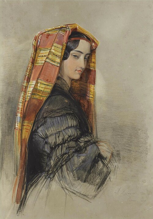 An Italian girl at Rome, 1838, John Frederick Lewis