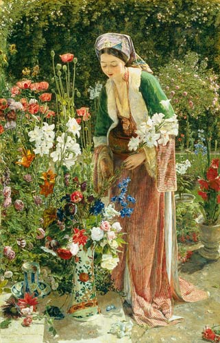 Dans les jardins du Bey, 1865, John Frederick Lewis