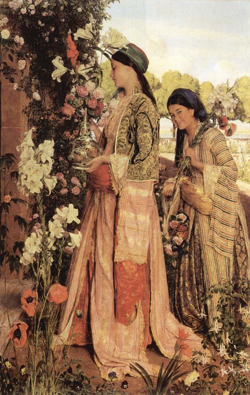 Lilium Auratum, 1871, John Frederick Lewis