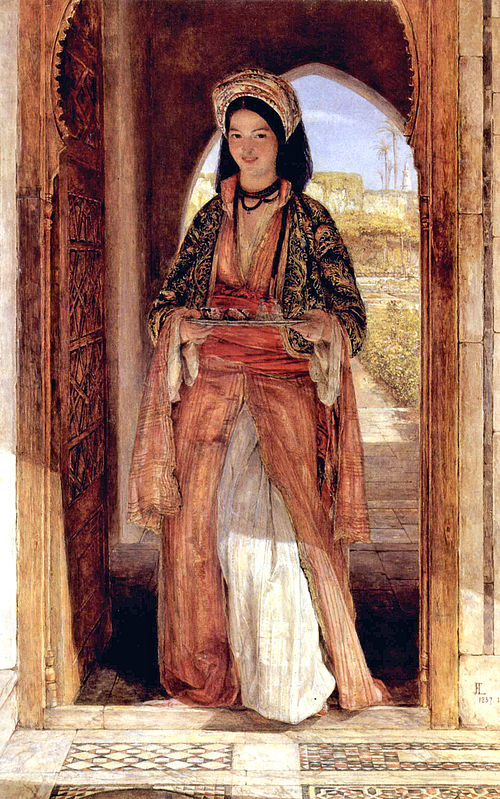 La Porteuse de café, 1857, John Frederick Lewis