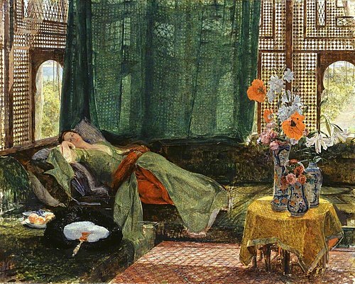 The Siesta, 1876, John Frederick Lewis