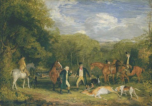 Buck-Shooting in Windsor Great Park, 1825, John Frederick Lewis