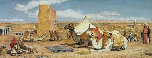 Edfu, Upper Egypt, 1860, John Frederick Lewis