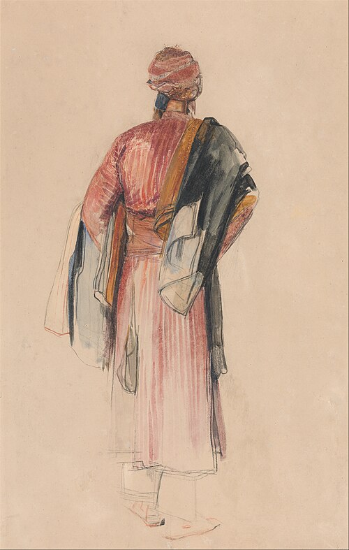 A Bedouin, 1850, John Frederick Lewis