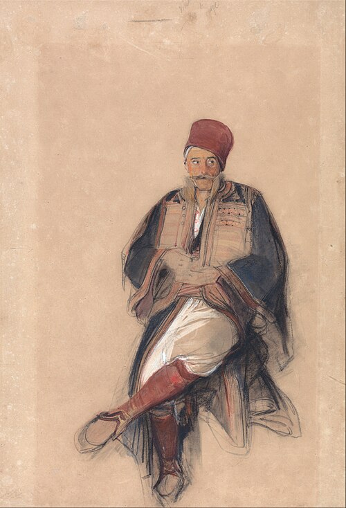 Seated Turk, 1840, John Frederick Lewis