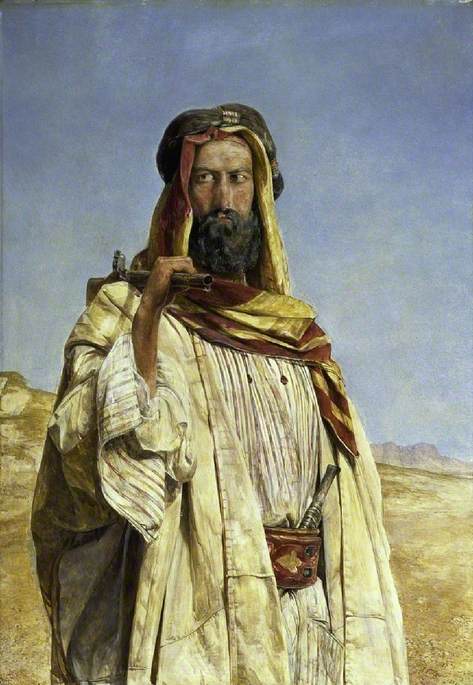 A Syrian Sheik, Egypt, 1856, John Frederick Lewis