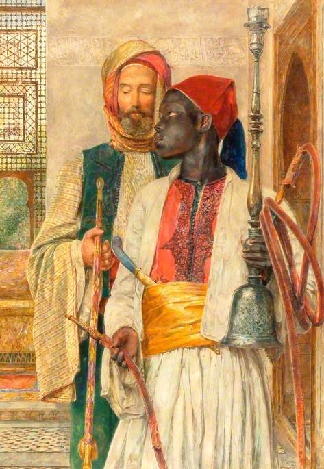 The Pipe Bearer, 1856, John Frederick Lewis