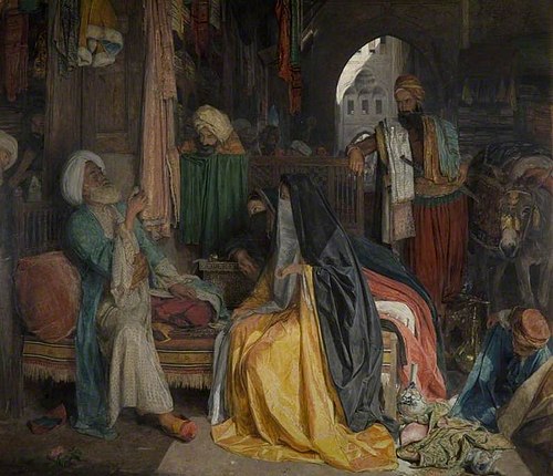 The Doubtful Coin, 1869, John Frederick Lewis