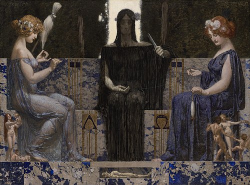 The Three Fates, 1910, Alexander Rothaug