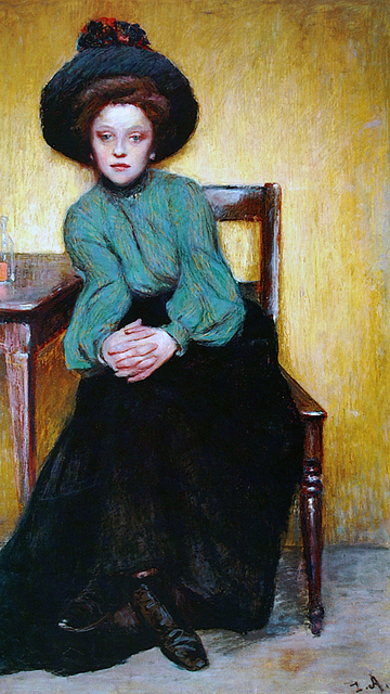 Absynt. (Po absyncie), 1900, Zygmunt Andrychiewicz
