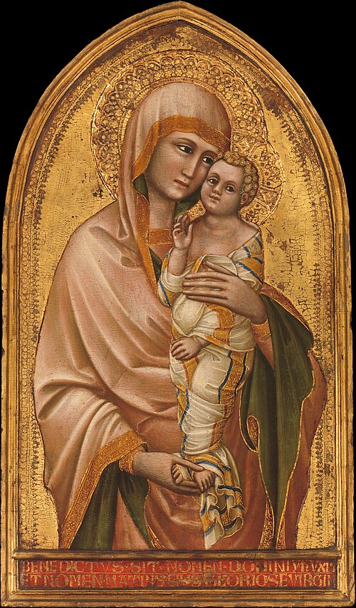 Vierge à l'Enfant, 1354, Guariento di Arpo