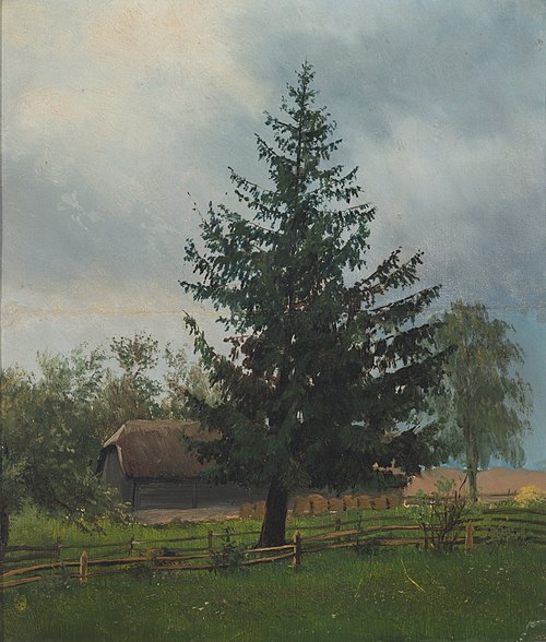 Spruce, 1890, Ferdynand Ruszczyc