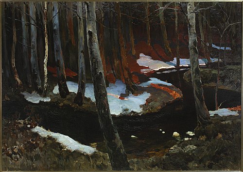 Ruisseau de forêt., 1898, Ferdynand Ruszczyc