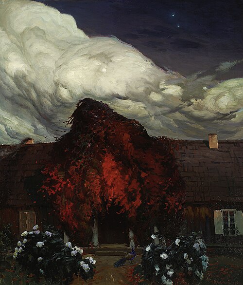Old house (Manor in Bohdanów)., 1903, Ferdynand Ruszczyc