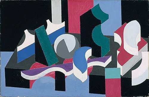 Forms (Peinture), 1919, Patrick Henry Bruce