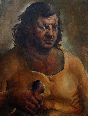 I Am He of Whom He Spoke (Samson), 1925, Ivan Albright