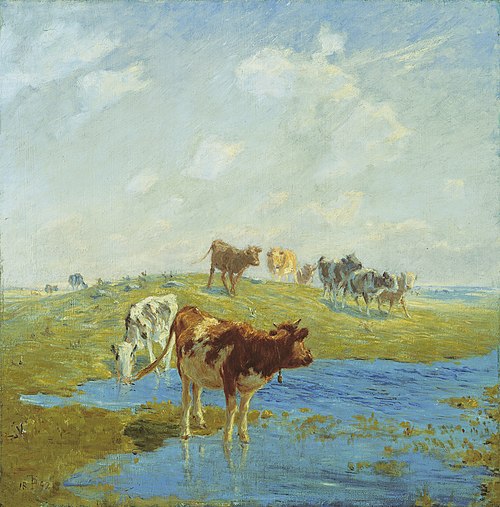 Højvande, 1892, Theodor Philipsen