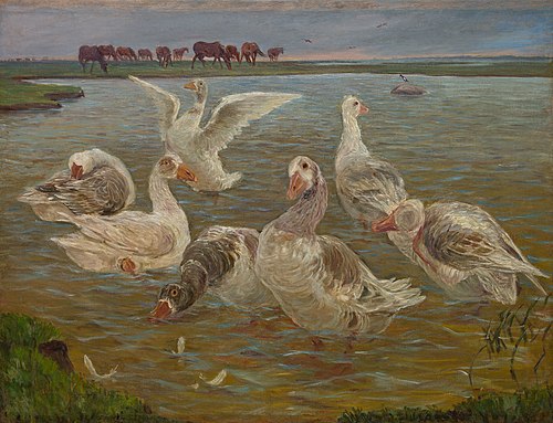 Les Oies, 1897, Theodor Philipsen