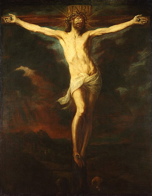 Christ on the Cross, 1660, Mateo Cerezo