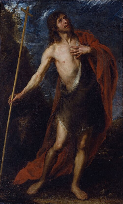 Saint Jean Baptiste, 1665, Mateo Cerezo