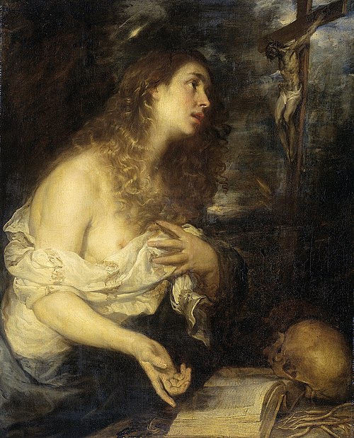 The Penitent Mary Magdalene, 1661, Mateo Cerezo