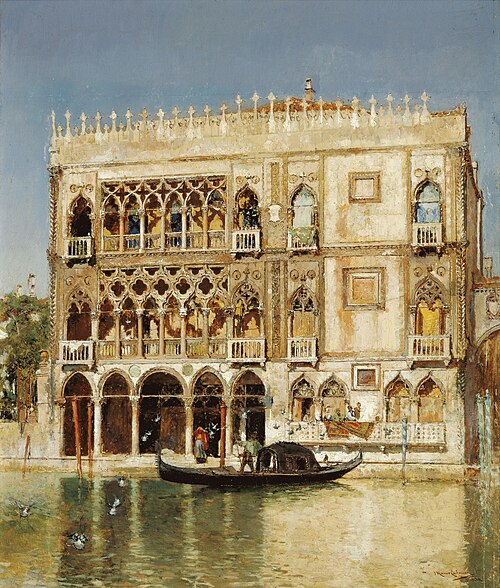 Ca d'Oro, 1897, José Moreno Carbonero