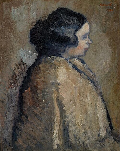 La Roser (perfil), 1909, Isidre Nonell