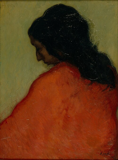 Profile of a Gypsy Woman, 1902, Isidre Nonell