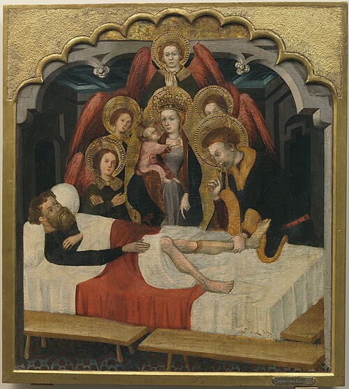 Saint Hippolyte cures the Leg of the Oxherd Peter, 1419, Lluis Borrassà