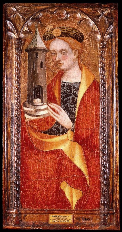 Santa Barbara, 1380, Lluis Borrassà