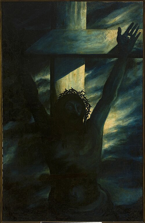 Christ on the Cross, 1906, Tadeusz Makowski
