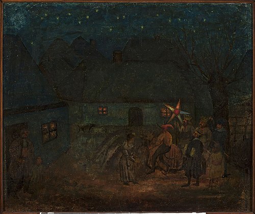 Kraków crib, 1906, Tadeusz Makowski