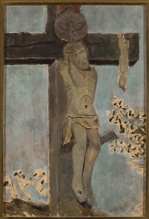 Christ on the Cross without hands, 1909, Tadeusz Makowski