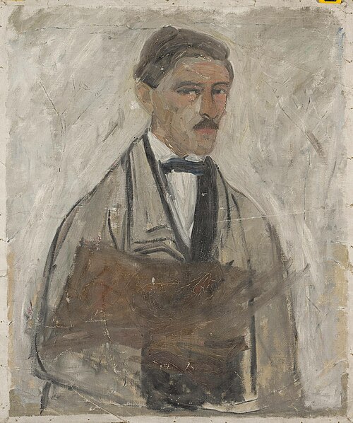 Autoportrait, 1910, Tadeusz Makowski