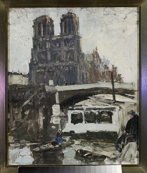 Notre-Dame, 1910, Tadeusz Makowski