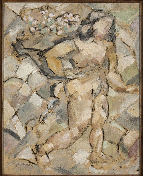 Running woman, 1912, Tadeusz Makowski