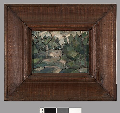 Landscape study, 1913, Tadeusz Makowski