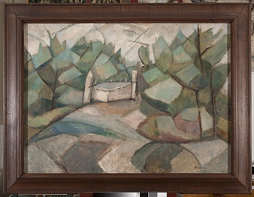 Green landscape, 1913, Tadeusz Makowski