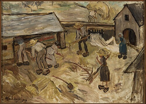 Żniwa, 1914, Tadeusz Makowski