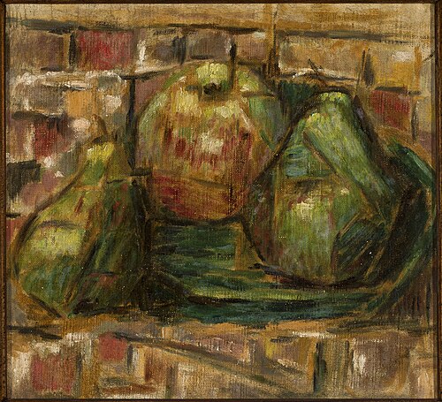 Still life with pears, 1914, Tadeusz Makowski